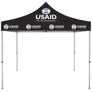USAID Dhopadhola - ONE CHOICE 10 ft. Steel Canopy Tent Dye-Sub Graphic Package