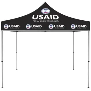 USAID Ewe - ONE CHOICE 10 ft. Steel Canopy Tent Dye-Sub Graphic Package