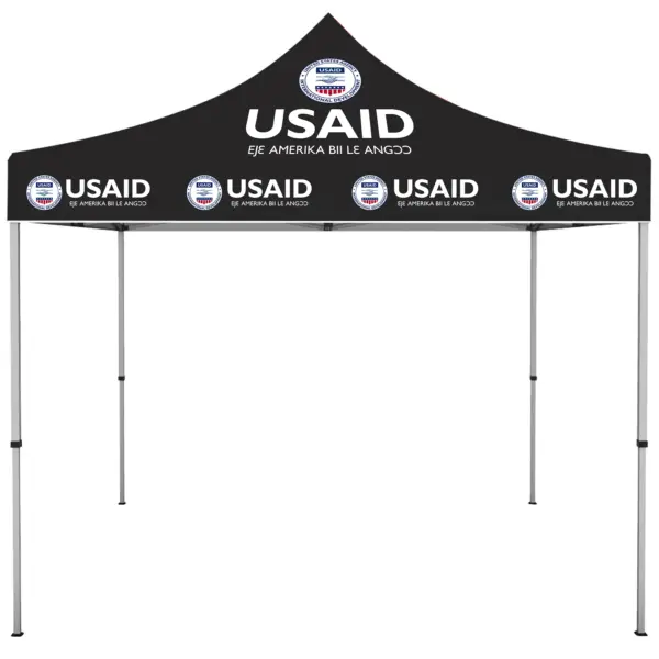 USAID Ga-Dangme - ONE CHOICE 10 ft. Steel Canopy Tent Dye-Sub Graphic Package