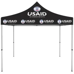 USAID Gonja - ONE CHOICE 10 ft. Steel Canopy Tent Dye-Sub Graphic Package