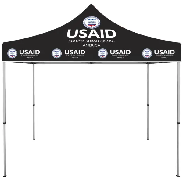 USAID Kaond - ONE CHOICE 10 ft. Steel Canopy Tent Dye-Sub Graphic Package