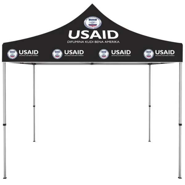 USAID Luba - ONE CHOICE 10 ft. Steel Canopy Tent Dye-Sub Graphic Package
