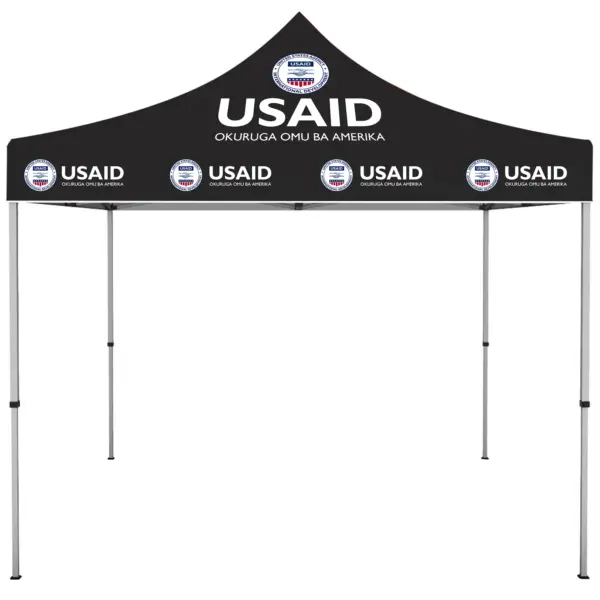 USAID Rutooro - ONE CHOICE 10 ft. Steel Canopy Tent Dye-Sub Graphic Package