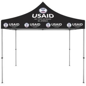 USAID Setswana - ONE CHOICE 10 ft. Steel Canopy Tent Dye-Sub Graphic Package