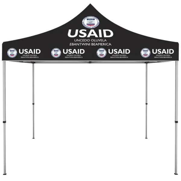 USAID Sindebele - ONE CHOICE 10 ft. Steel Canopy Tent Dye-Sub Graphic Package