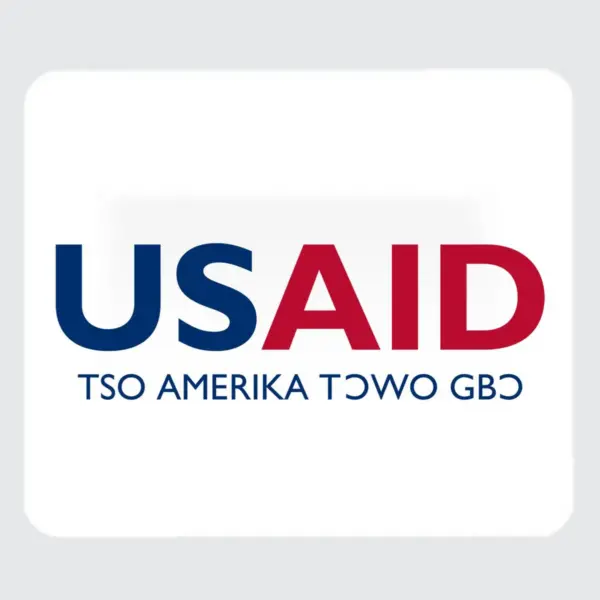 USAID Ewe - Large Rectangle Full Color Mouse Pads (9.25"x7.75"x0.625)