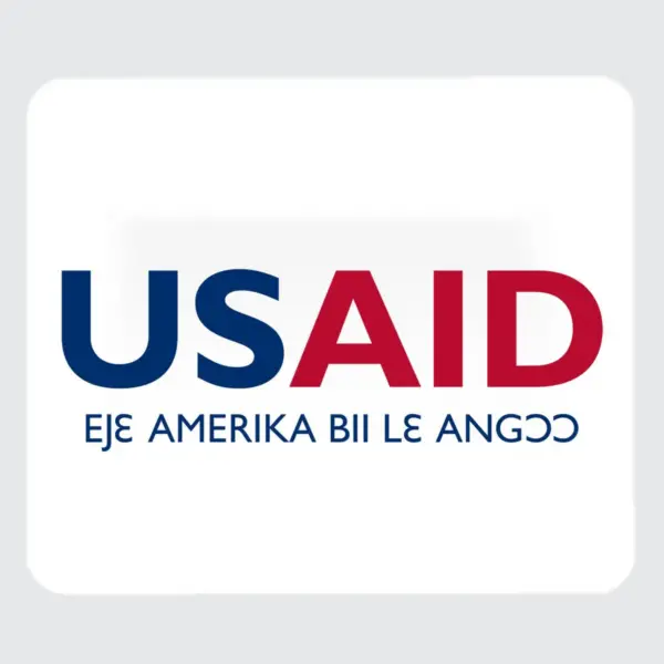 USAID Ga-Dangme - Large Rectangle Full Color Mouse Pads (9.25"x7.75"x0.625)