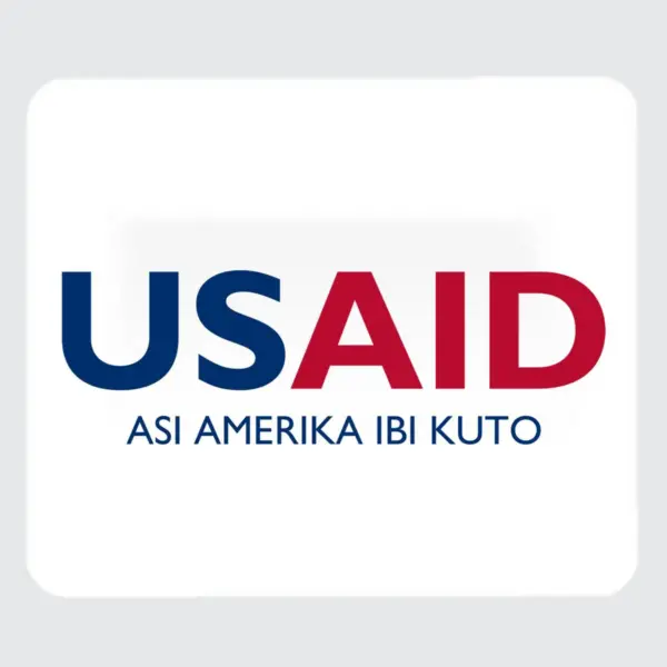 USAID Gonja - Large Rectangle Full Color Mouse Pads (9.25"x7.75"x0.625)