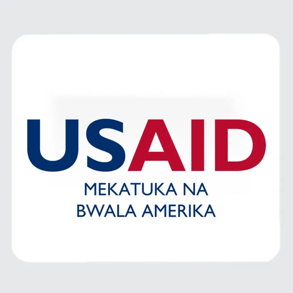 USAID Kikongo - Large Rectangle Full Color Mouse Pads (9.25"x7.75"x0.625)