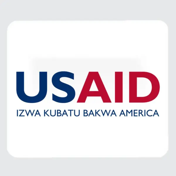 USAID Lozi - Large Rectangle Full Color Mouse Pads (9.25"x7.75"x0.625)
