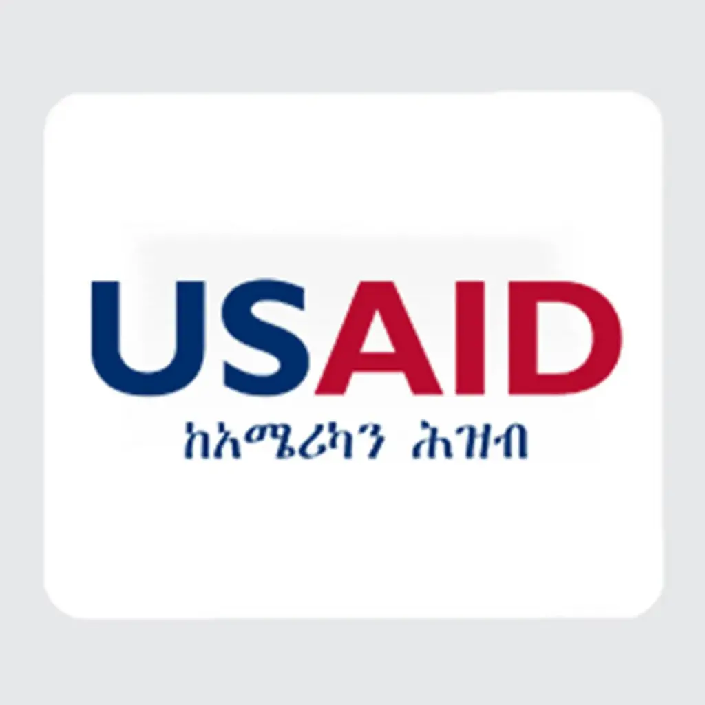 USAID Amharic - Large Rectangle Full Color Mouse Pads (9.25"x7.75"x0.625)