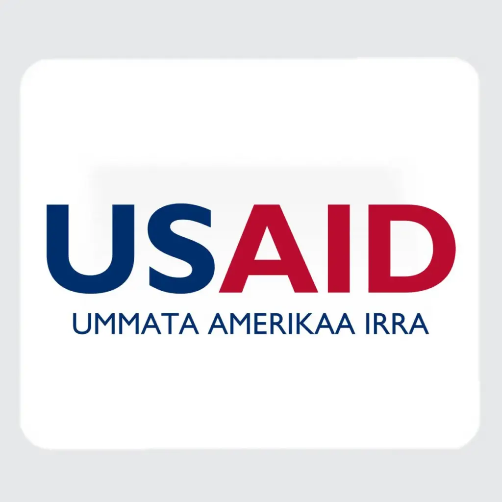 USAID Oromiffa - Large Rectangle Full Color Mouse Pads (9.25"x7.75"x0.625)