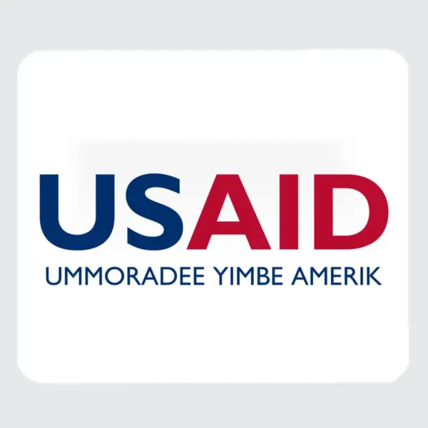 USAID Pulaar - Large Rectangle Full Color Mouse Pads (9.25"x7.75"x0.625)