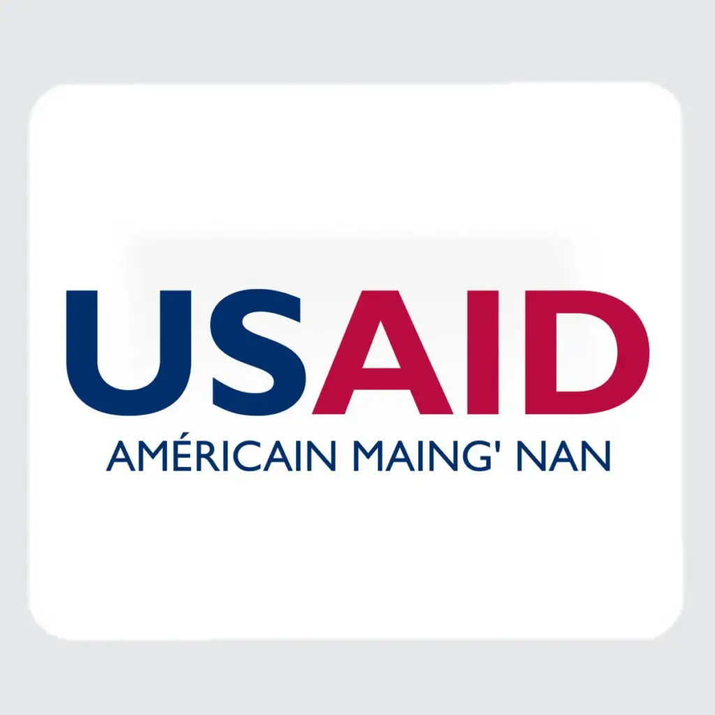 USAID Senufo - Large Rectangle Full Color Mouse Pads (9.25"x7.75"x0.625)