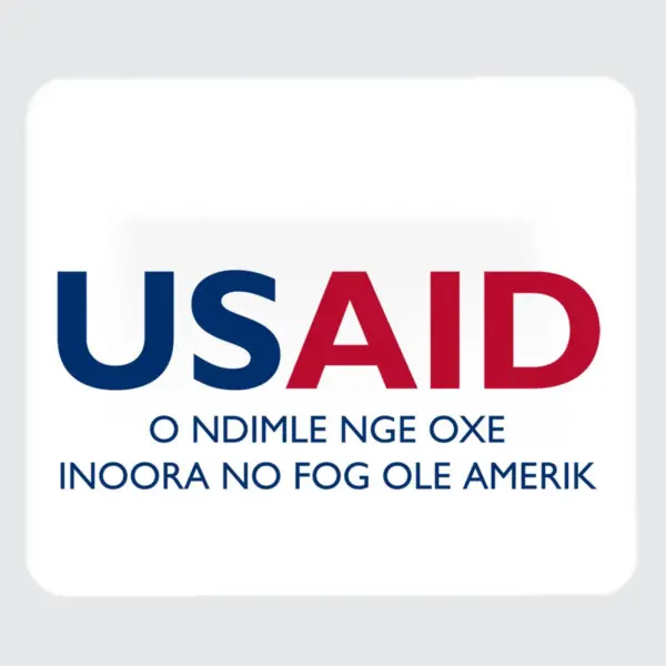 USAID Serere - Large Rectangle Full Color Mouse Pads (9.25"x7.75"x0.625)