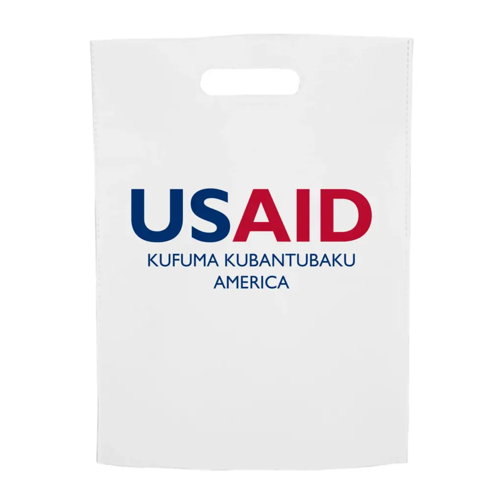 USAID Kaond - Non-Woven Exhibition Tote Bags (11"x14")
