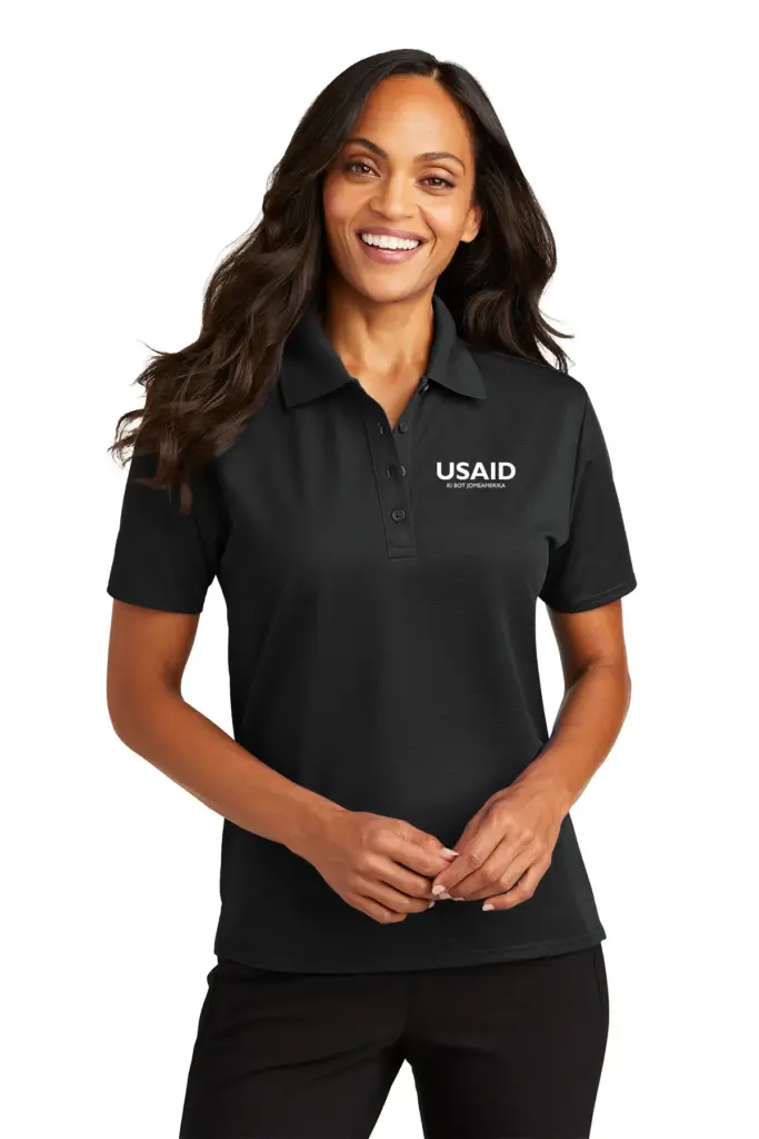 USAID Luo Port Authority Ladies Dry Zone Ottoman Sport Shirt