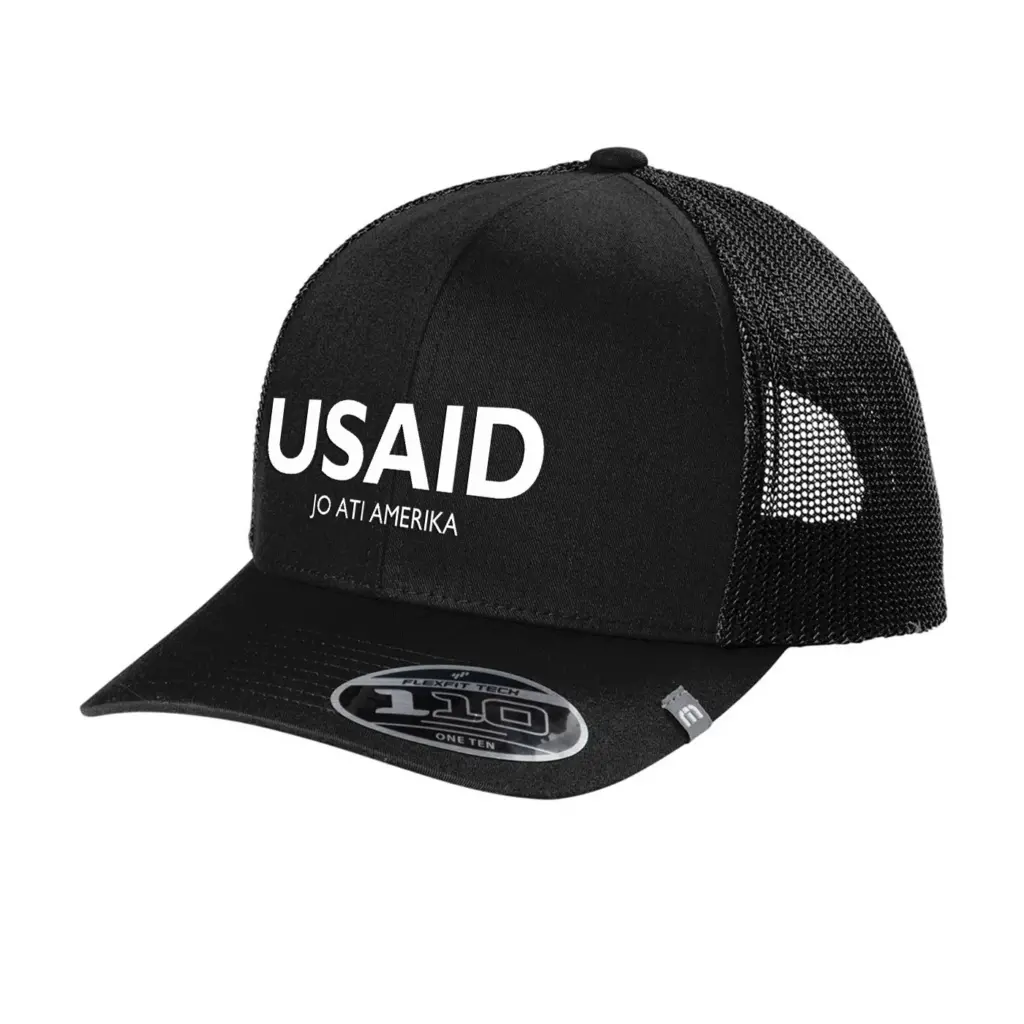 USAID Otuho - Embroidered New TravisMathew Cruz Trucker Cap (Min 12 pcs)