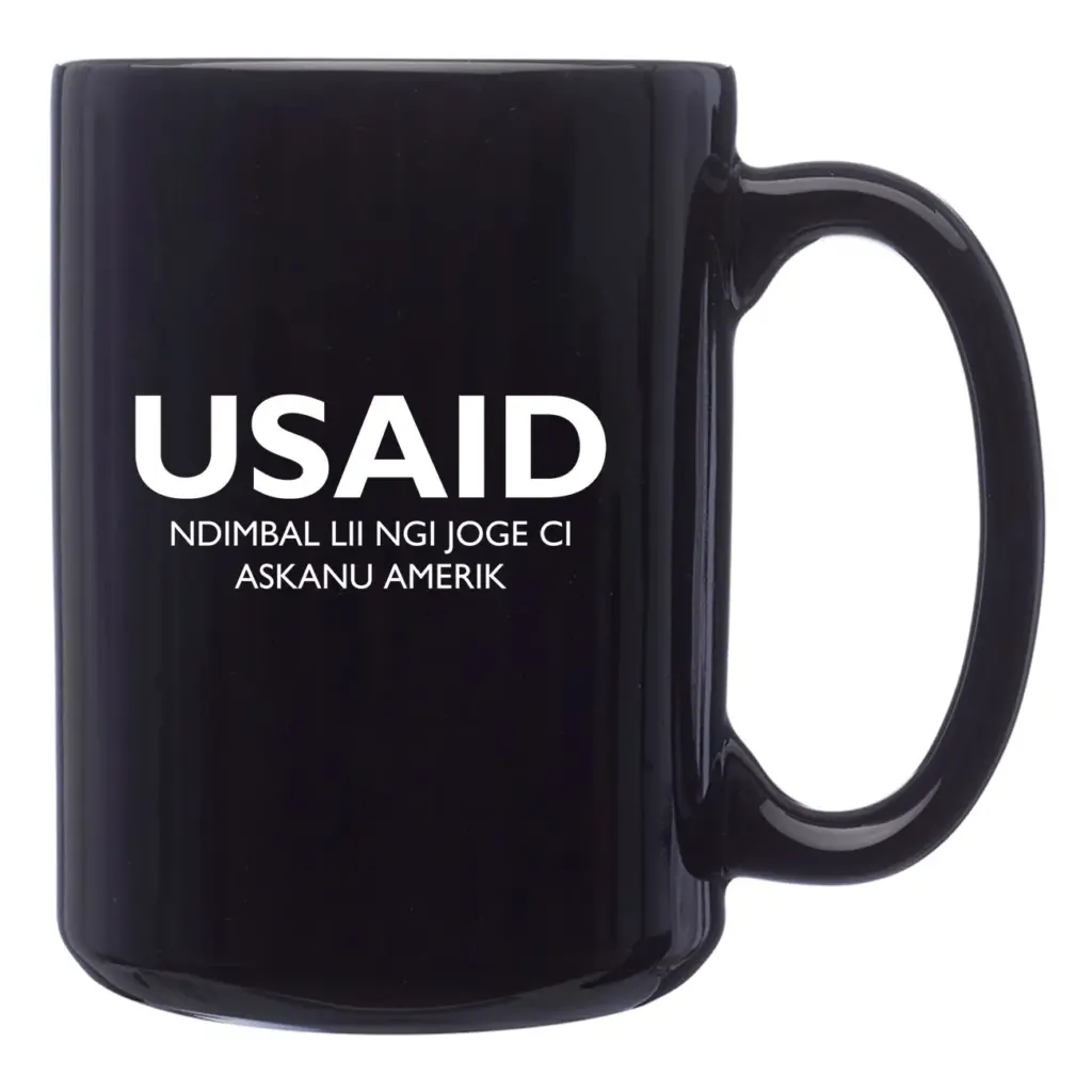 USAID Wolof - 15 Oz. Large El Grande Coffee Mugs