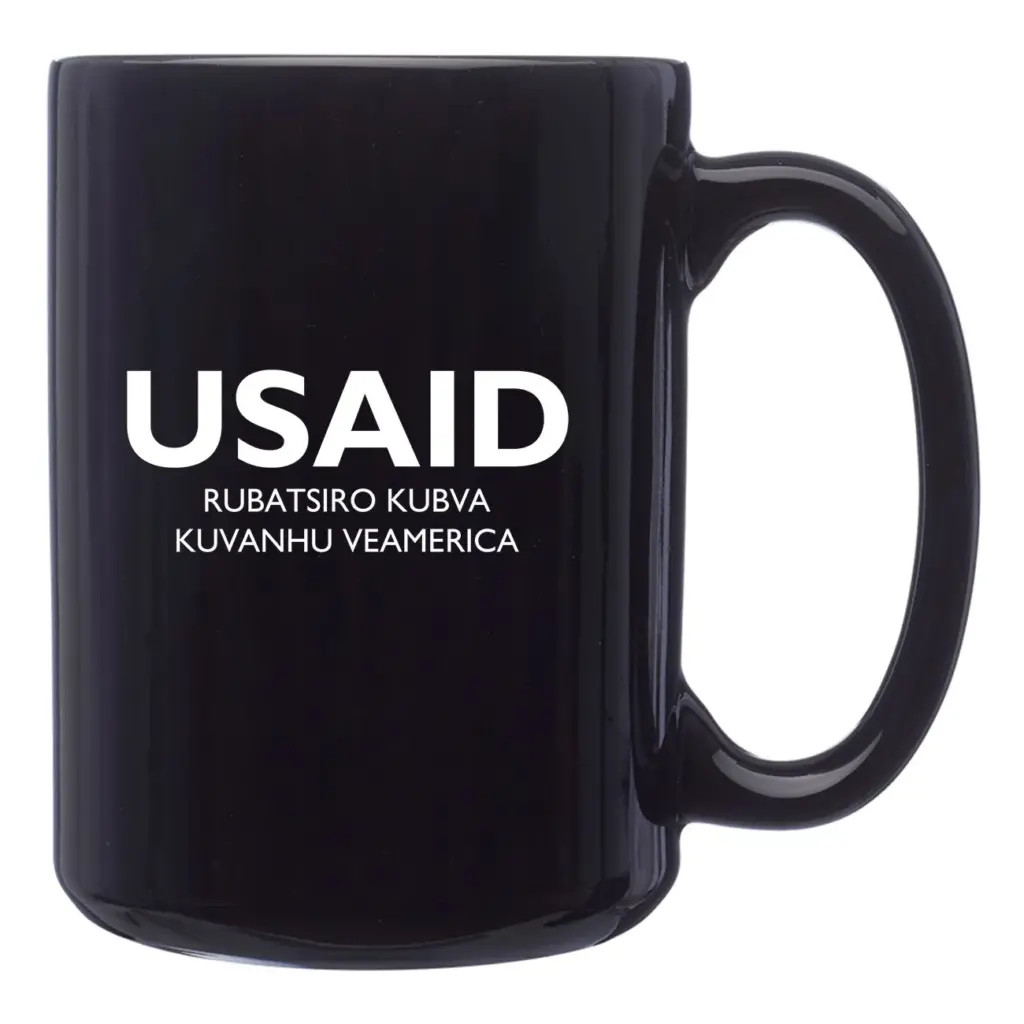 USAID Chishona - 15 Oz. Large El Grande Coffee Mugs