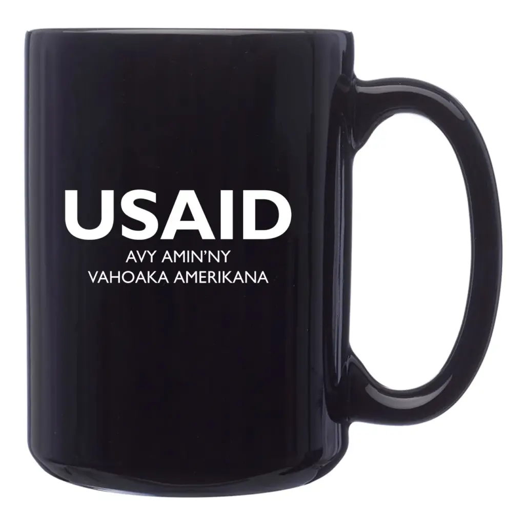 USAID Malagasy - 15 Oz. Large El Grande Coffee Mugs