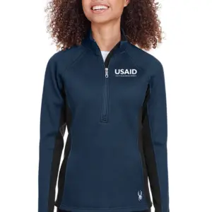 USAID Lingala SPYDER Ladies Constant Half-Zip Sweater