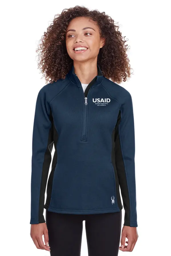 USAID Lunda SPYDER Ladies Constant Half-Zip Sweater