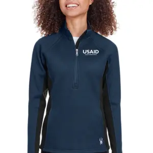 USAID Luo SPYDER Ladies Constant Half-Zip Sweater