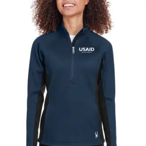 USAID Nuer SPYDER Ladies Constant Half-Zip Sweater