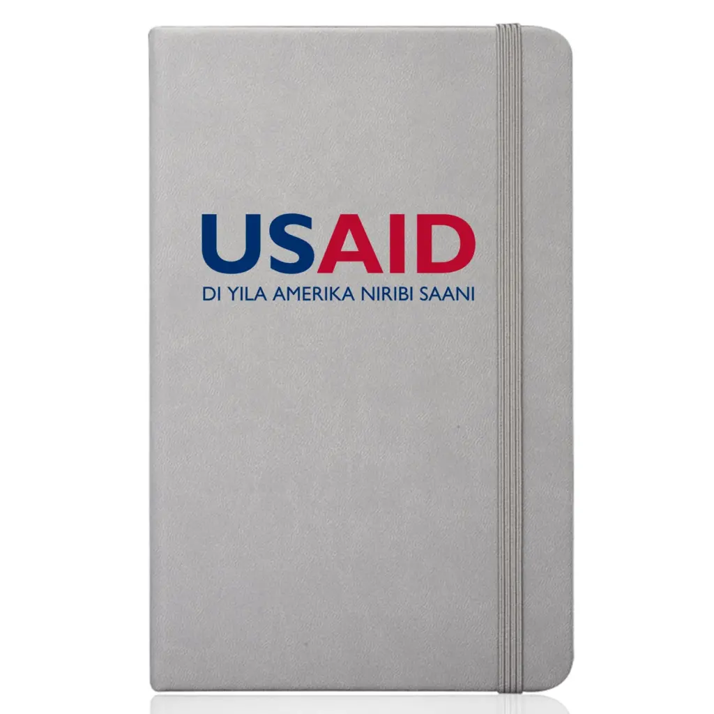 USAID Dagbani - Barrington Hardcover Journals with Band