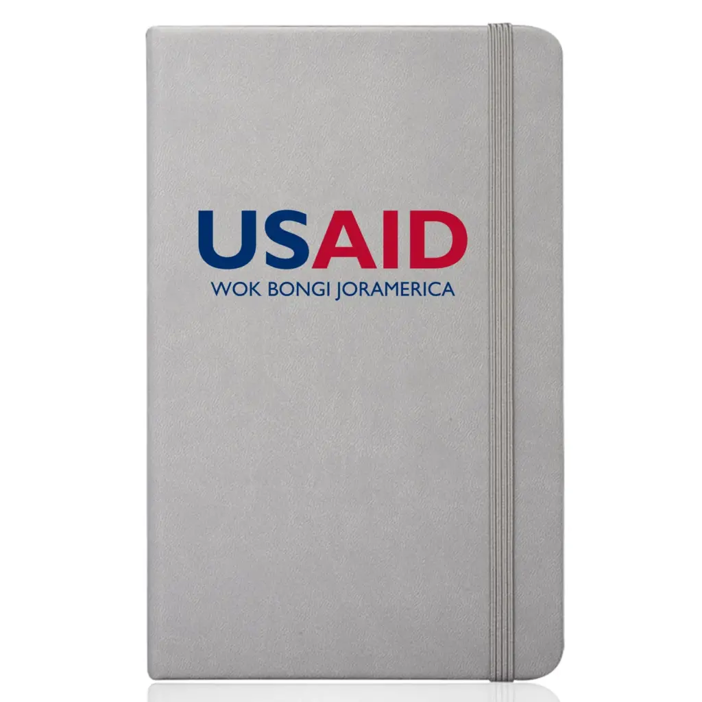USAID Dhopadhola - Barrington Hardcover Journals with Band
