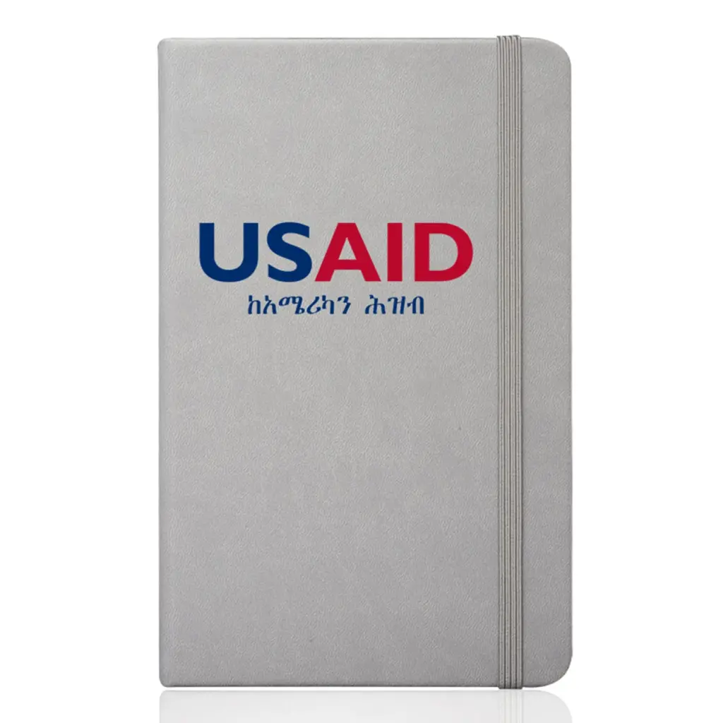 USAID Amharic - Barrington Hardcover Journals with Band