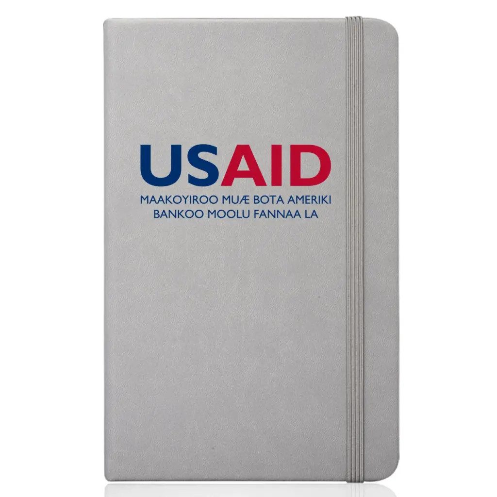 USAID Mandinka - Barrington Hardcover Journals with Band