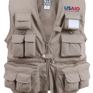 USAID Dinka - Uncle Milty's Khaki Travel Vest Min 12 pcs
