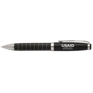 USAID Sindebele - Onyx Grid Metal Pens