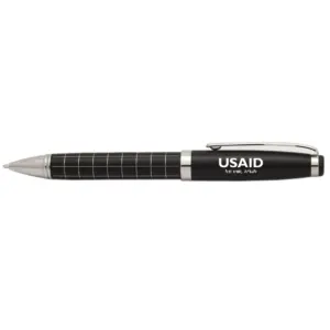 USAID Tigrinya - Onyx Grid Metal Pens