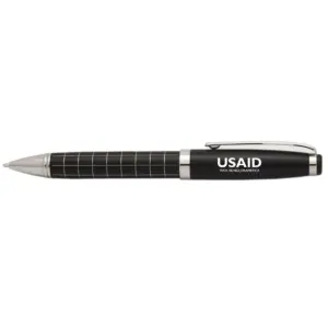 USAID Dhopadhola - Onyx Grid Metal Pens