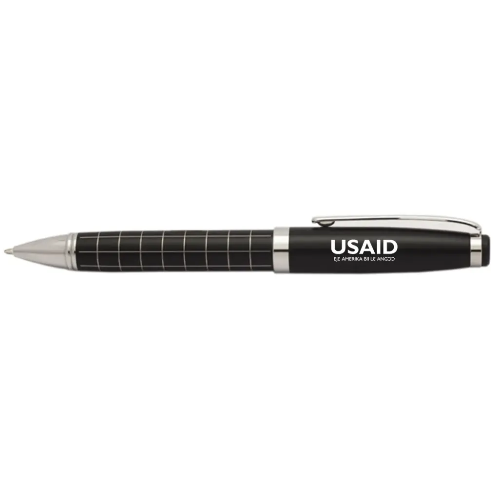 USAID Ga-Dangme - Onyx Grid Metal Pens