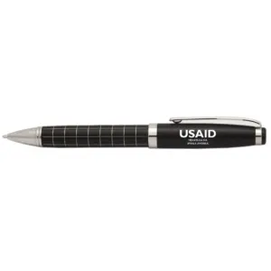 USAID Kikongo - Onyx Grid Metal Pens