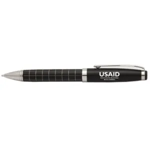 USAID Lugisu - Onyx Grid Metal Pens