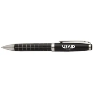 USAID Lusamiya - Onyx Grid Metal Pens