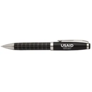 USAID Luvale - Onyx Grid Metal Pens