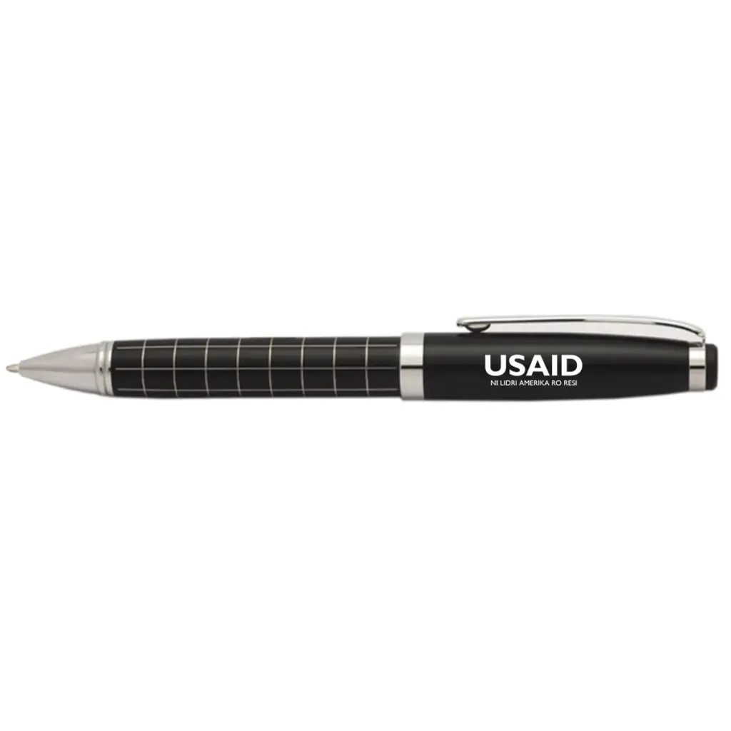 USAID Moru - Onyx Grid Metal Pens