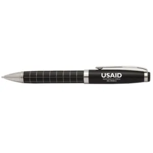 USAID Nyanja - Onyx Grid Metal Pens