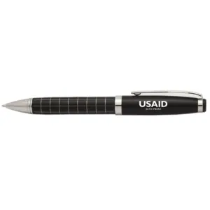 USAID Otuho - Onyx Grid Metal Pens