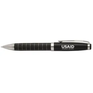 USAID Pulaar - Onyx Grid Metal Pens