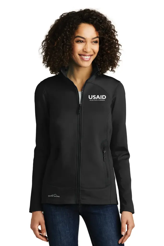 USAID Bari Eddie Bauer Ladies Highpoint Fleece Jacket