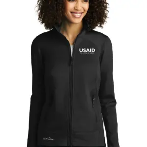 USAID Langi Eddie Bauer Ladies Highpoint Fleece Jacket