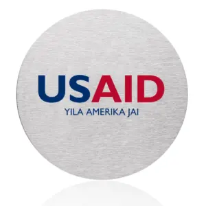 USAID Wala - Osaka Stainless Steel Round Coasters
