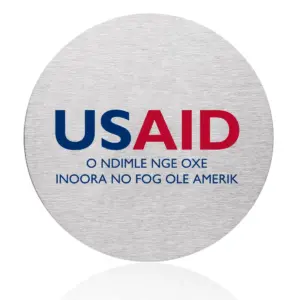 USAID Serere - Osaka Stainless Steel Round Coasters